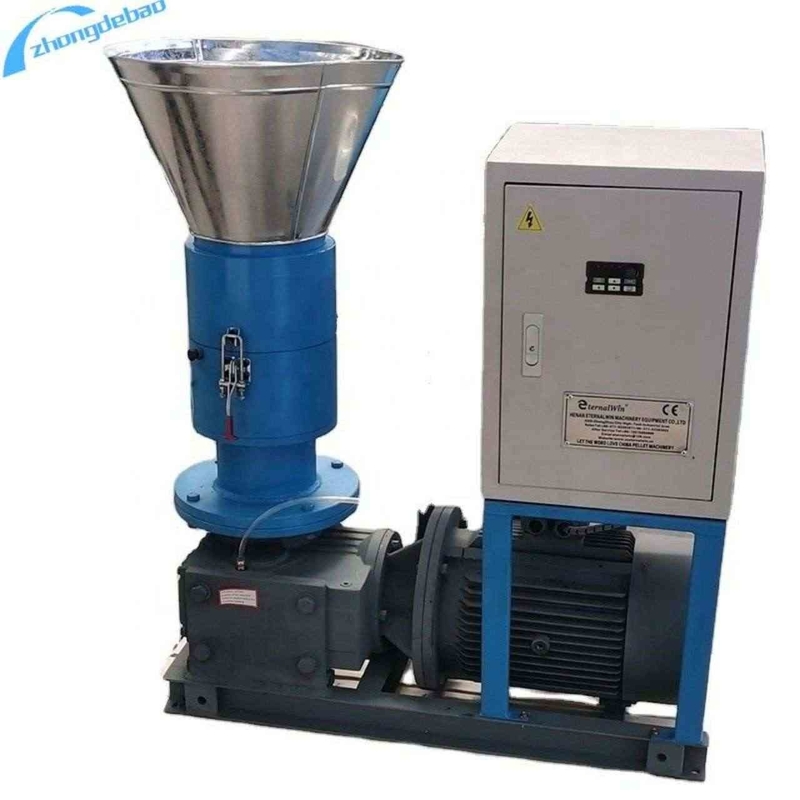Moving Roller Wood Pellet Mill Machine 250-350 KG/H For Biomass Sawdust Pellet