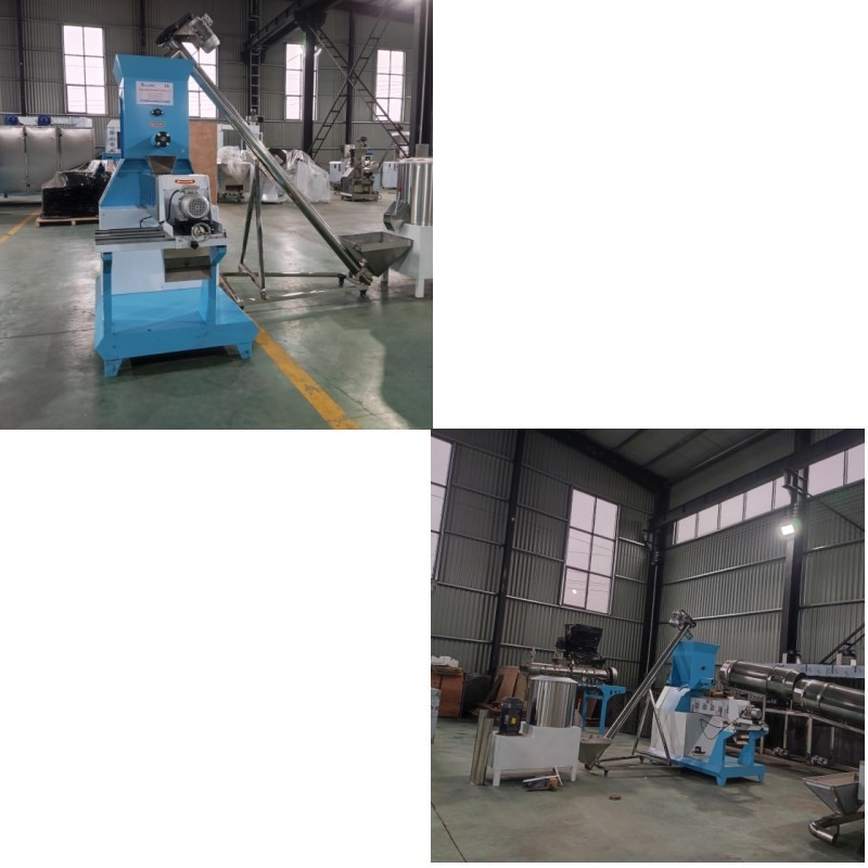 High Performance Dry Type Fish Feed Extruder Floating Sinking Machine 160KW