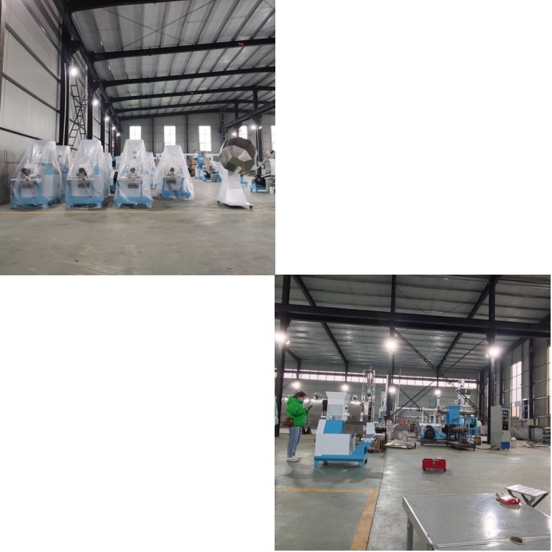 Automatic Dry Type Fish Feed Extruder Electric Heating For Large Scale Production