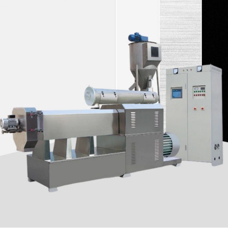 Fully Automatic Floating Feed Extruder Machine Floating Fish Feed Production Line 5.5KW