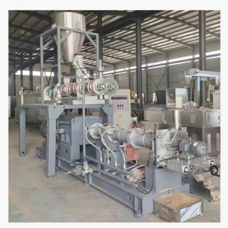 Fully Automatic Floating Feed Extruder Machine Floating Fish Feed Production Line 5.5KW