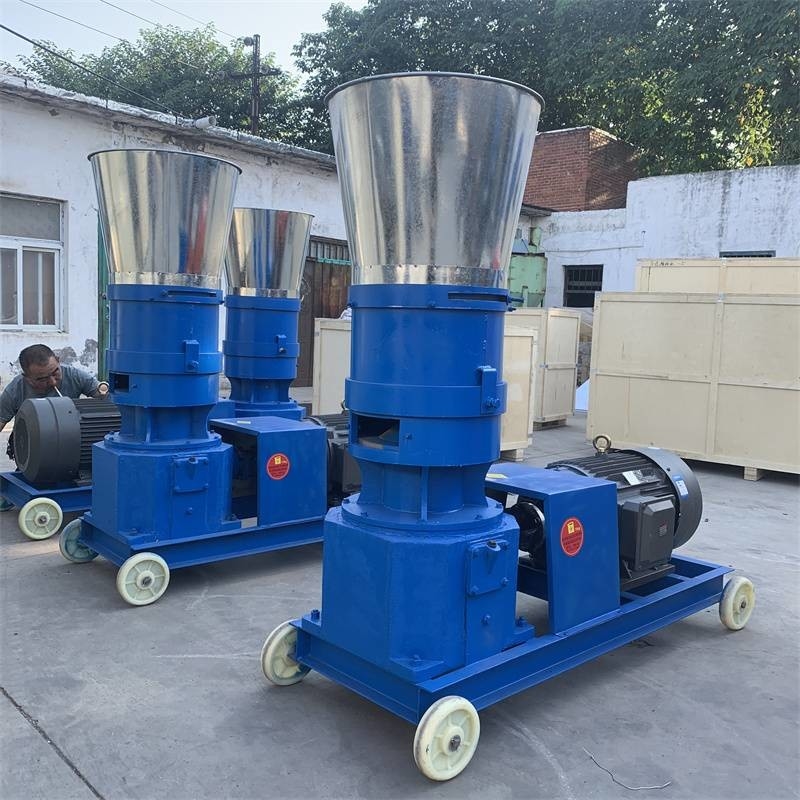 High Capacity 1-1.5t/H Feed Pellet Maker Poultry Feed Processing Machine Automatic