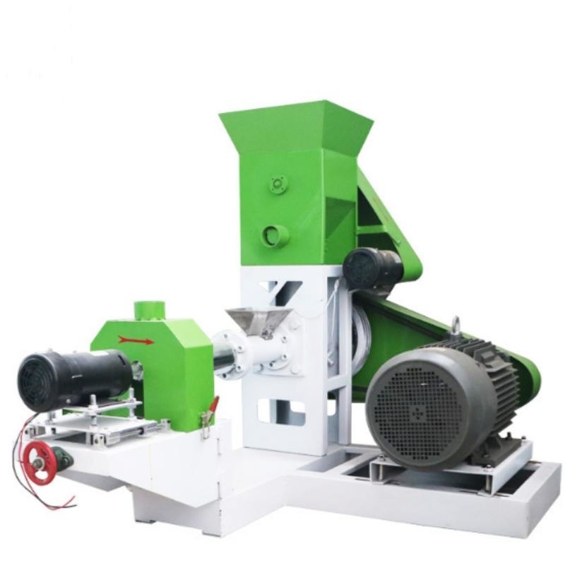 Corn And Soybean Dry Type Fish Feed Extruder Dry Extrusion Equipment 80kg/h