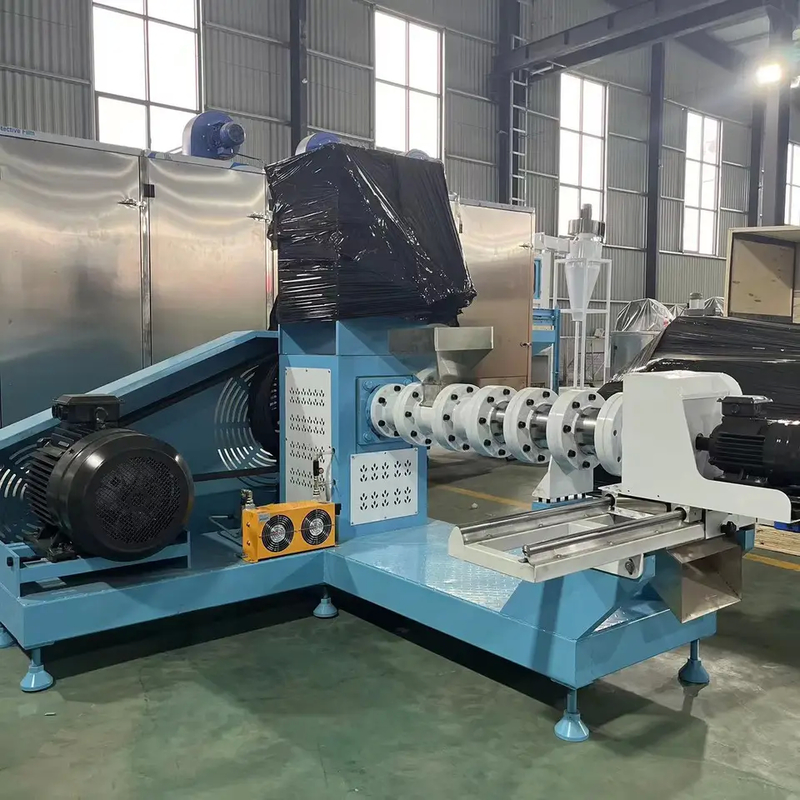 Digital Temperature Control Screw Feed Extruder for 500-1000kg Animal/ Pet Food Processing