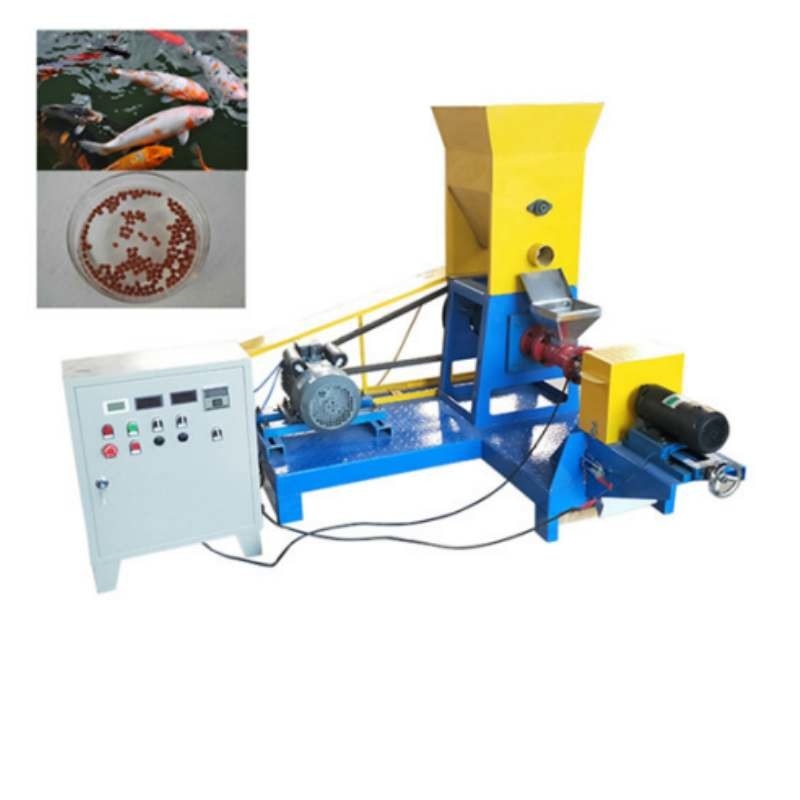 High Capacity Dry Type Floating Fish Pet Corn Feed Extruder Automatic Feeding