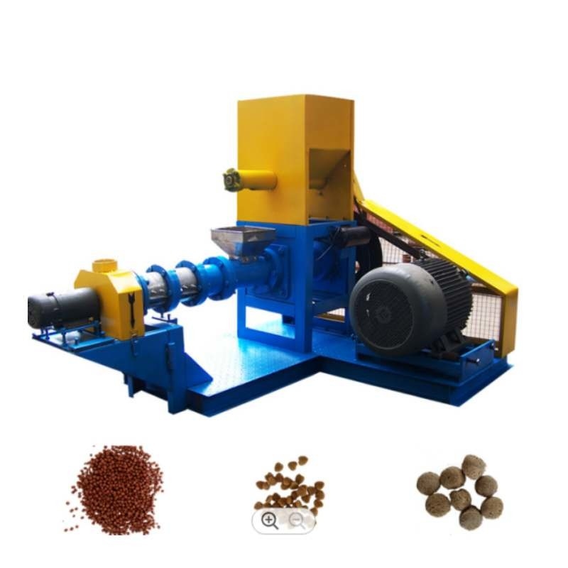 High Capacity Dry Type Floating Fish Pet Corn Feed Extruder Automatic Feeding