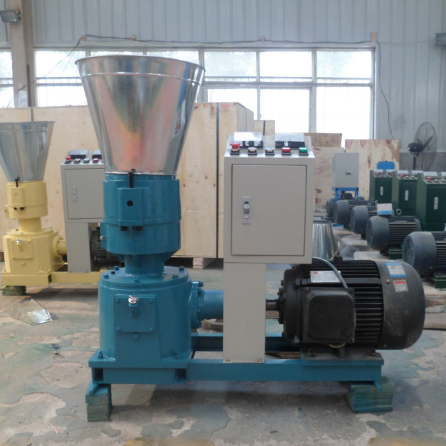 1-2TPH Feed Pellet Manufacturing Machine/ Feed Making Machine / Cows Pigs Chickens Fish Feed Pellet Production Line