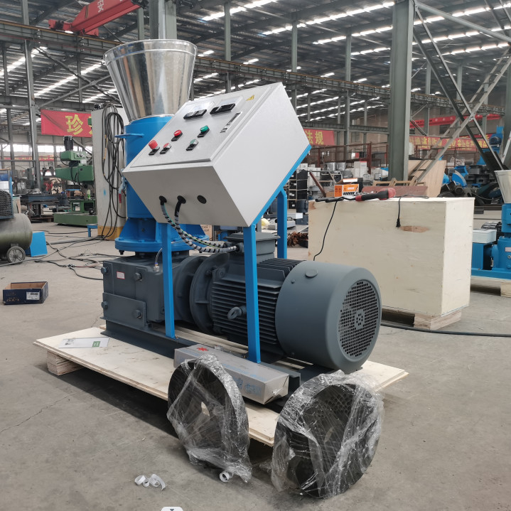 Wood Hammer Mill Sawdust Fuel Pellets Making Machine Household 100-150KG/H Electric Wood Pellet Mill