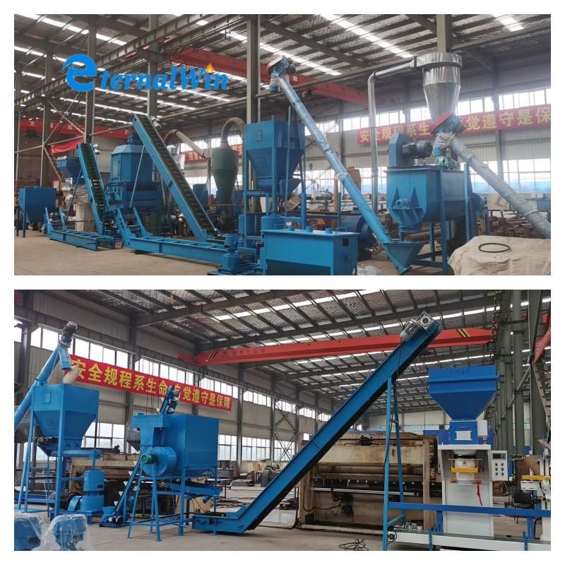 Flat Die 1-2t/H Poultry Animal Feed Pellet Production Line Pelletizer