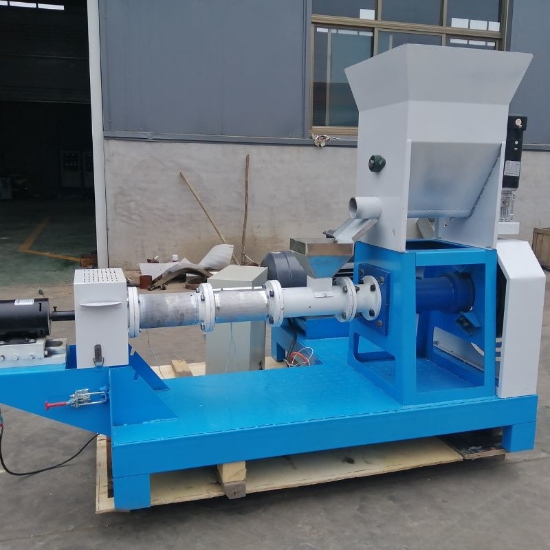 60kg/H - 100kg/H Dry Type Fish Feed Machine Shrimp Feed Pellet Extruder