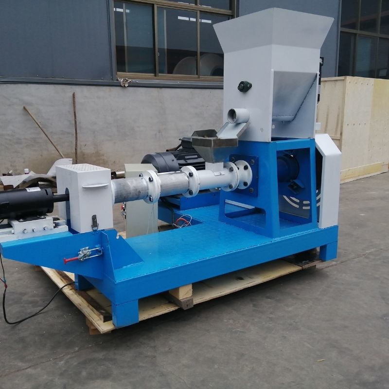 0.4kw 22HP Dry Type Fish Feed Pellet Machine Floating Fish Feed Extruder