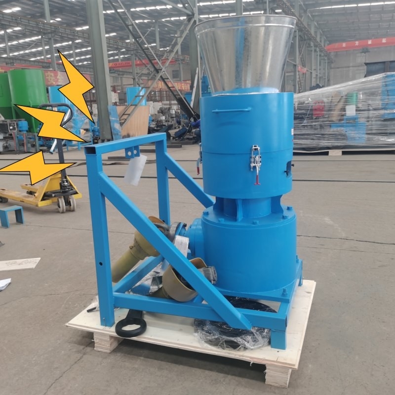 2 Roller Power Take Off Animal Wood Pellet Mill For Benefit Of Pellet Production