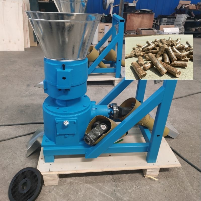 PTO Pellet Mill for Wood Pellet Production Wooden Case ≤80dB Noise Level
