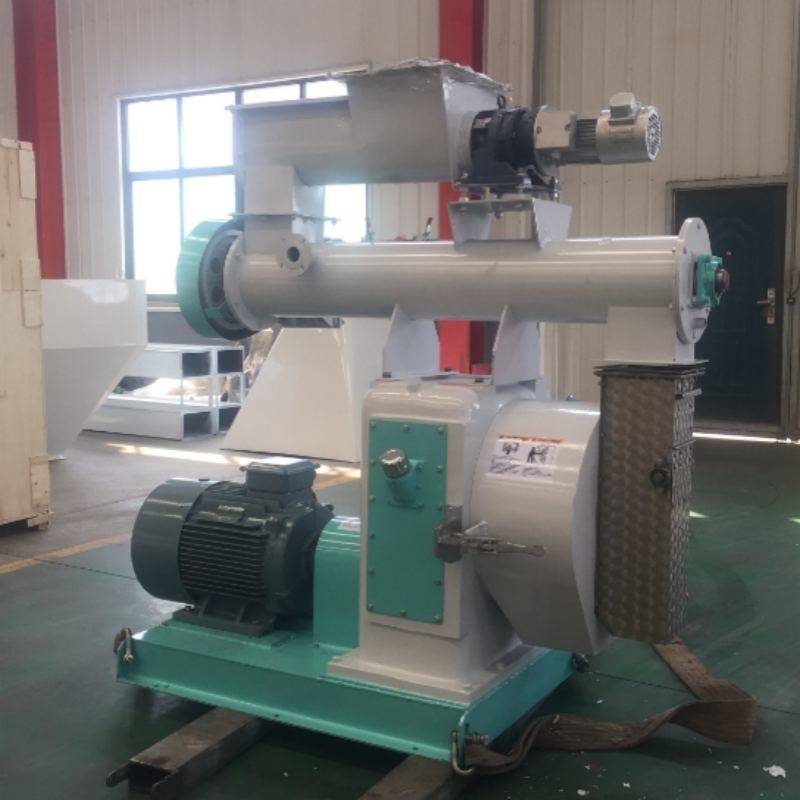 1-1.5 T/H Feed Pellet Maker Ring Die Horizontal Granulator In Feed Mills Farms And Breeding Industries