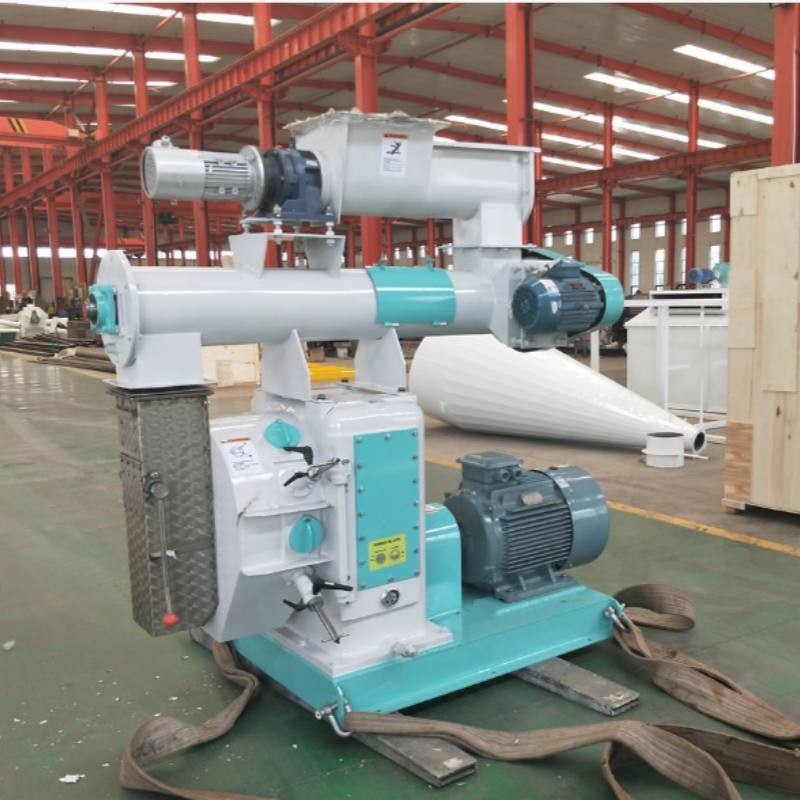 1-1.5 T/H Feed Pellet Maker Ring Die Horizontal Granulator In Feed Mills Farms And Breeding Industries