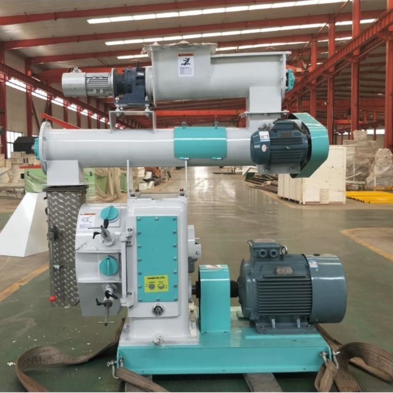 1-1.5 T/H Feed Pellet Maker Ring Die Horizontal Granulator In Feed Mills Farms And Breeding Industries