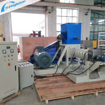1800-2000 Kg/H Screw Feed Extruder Machine For Producing Pet And Floating Fish Feed
