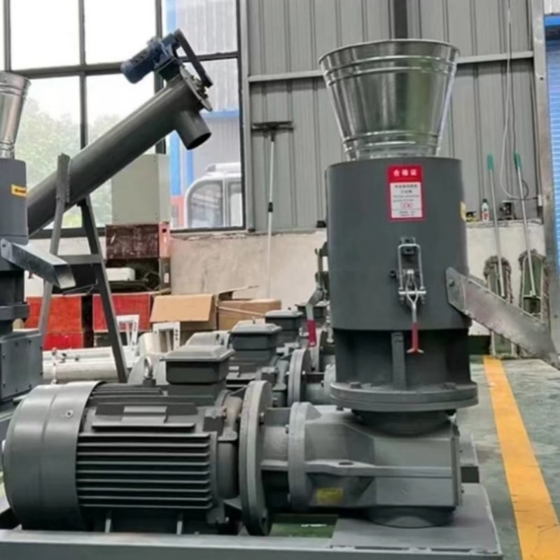 Customized 7.5KW Making Wood Pellet Biomass Pellet Machine Small Biomass Pellet Machine Full-Automatic Pellet Machine