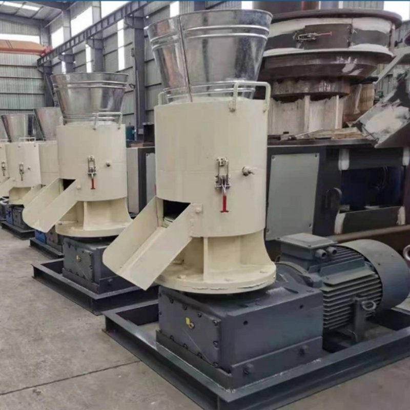 Customized 7.5KW Making Wood Pellet Biomass Pellet Machine Small Biomass Pellet Machine Full-Automatic Pellet Machine