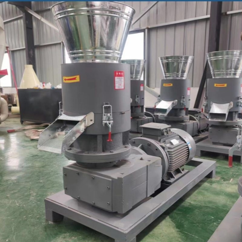 Customized 7.5KW Making Wood Pellet Biomass Pellet Machine Small Biomass Pellet Machine Full-Automatic Pellet Machine
