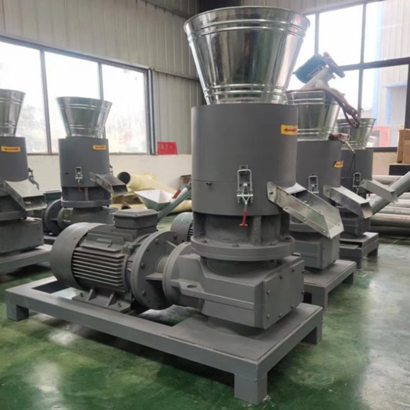 Customized 7.5KW Making Wood Pellet Biomass Pellet Machine Small Biomass Pellet Machine Full-Automatic Pellet Machine