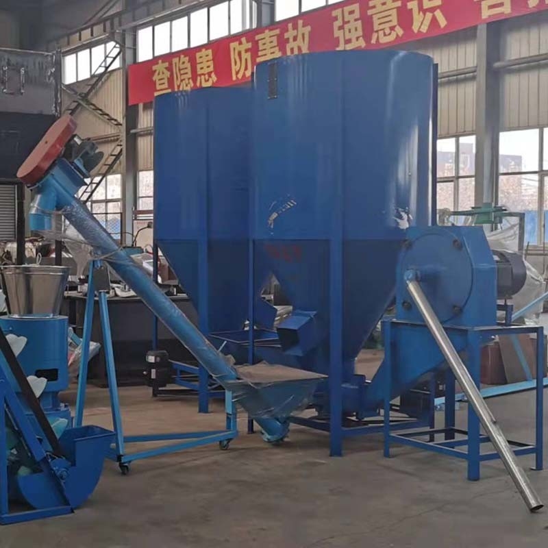 Chicken Feed Pellet Mill Animal Feed Pellet Production Line Poultry Livestock Feed Pellet Plant With 2mm 4mm 6mm 8mm