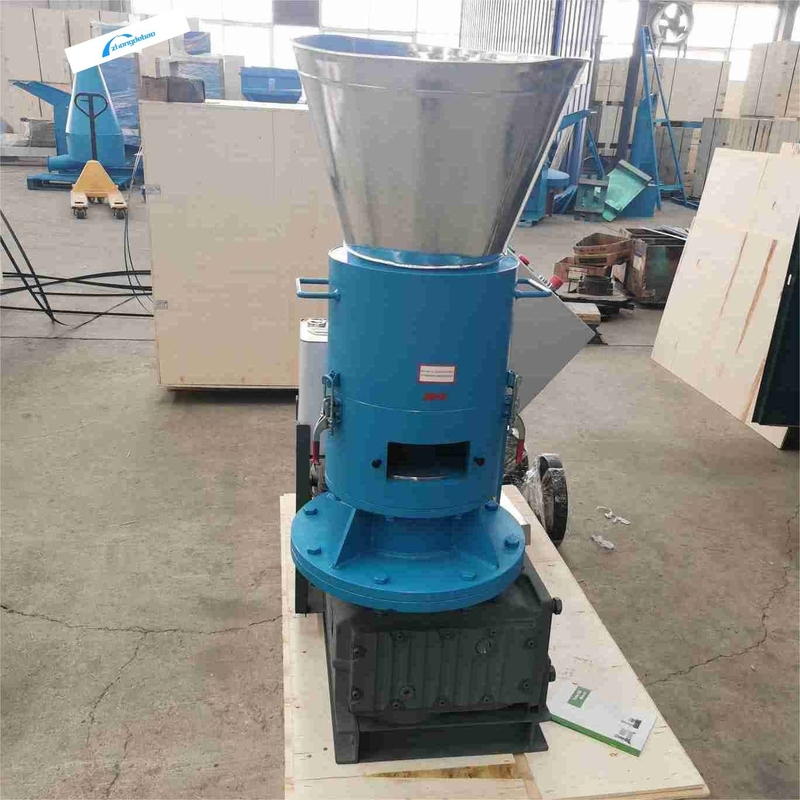Adjustable Length Feed Pellet Mill Machine 90-120 KG/H For Poultry Animal Feed Food