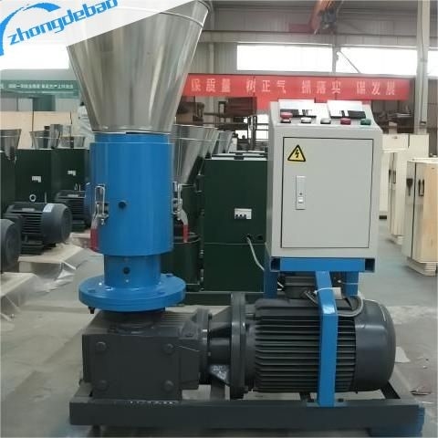 Moving Roller Wood Pellet Mill Machine 80-120 KG/H For Biomass Sawdust Pellet