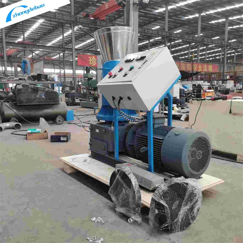 Moving Roller Wood Pellet Mill Machine 260-360 KG/H For Biomass Wooden Sawdust