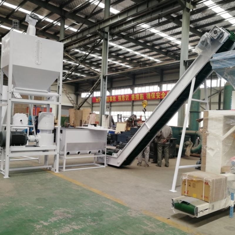 1Ton/h customizable Special Bio-Pellet Granulator, Straw Rice Husk Granulator, Wood Chips Fuel Pellet Production Line