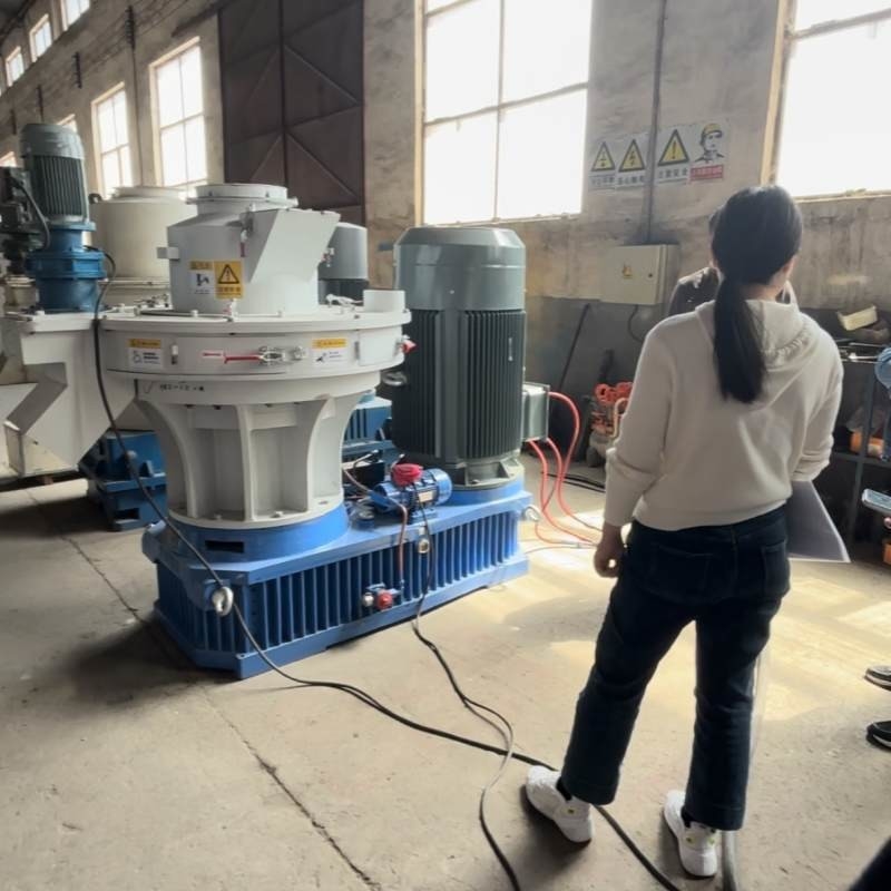 Wood Chip Biomass Briquetting Chaff Straw Biomass Fuel Production Equipment Biomass Briquetting Machine