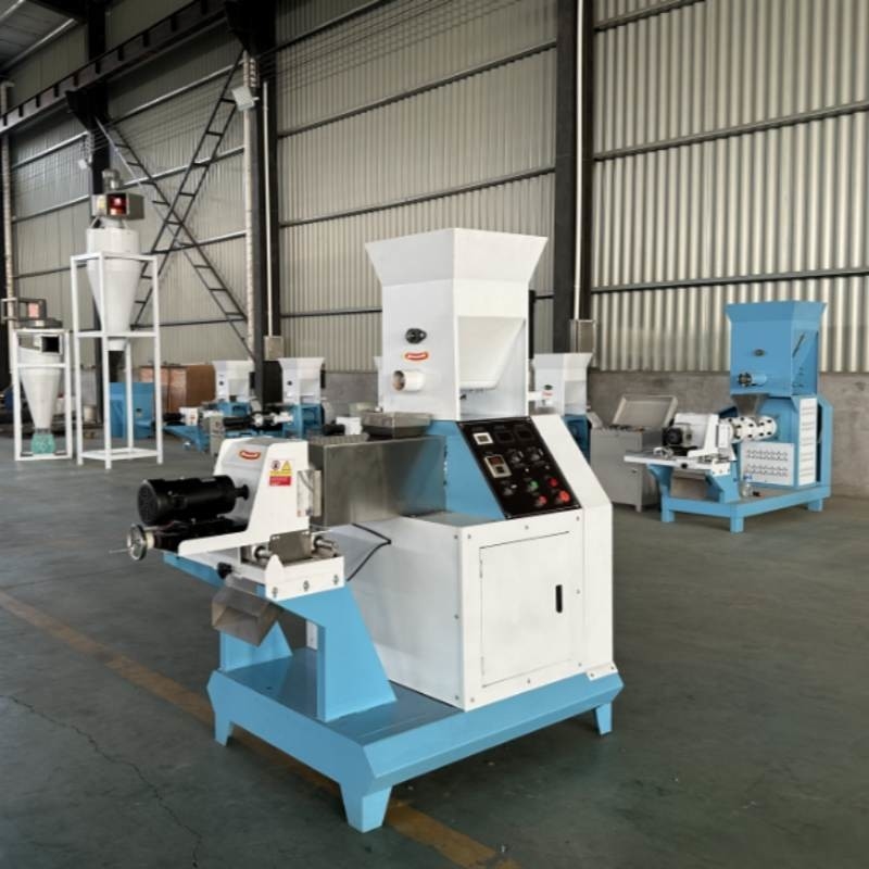 Fish Feed Extruder Flower Shapes Fish Breeding Nutritional Value Of Fish Power Kw Cats And Dogs Finished Products