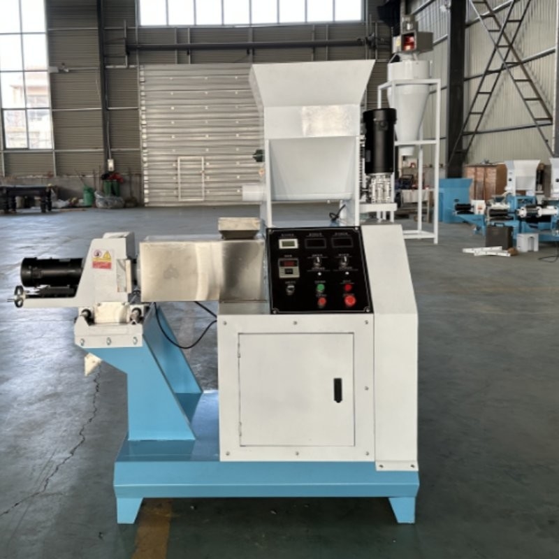 Fish Feed Extruder Flower Shapes Fish Breeding Nutritional Value Of Fish Power Kw Cats And Dogs Finished Products