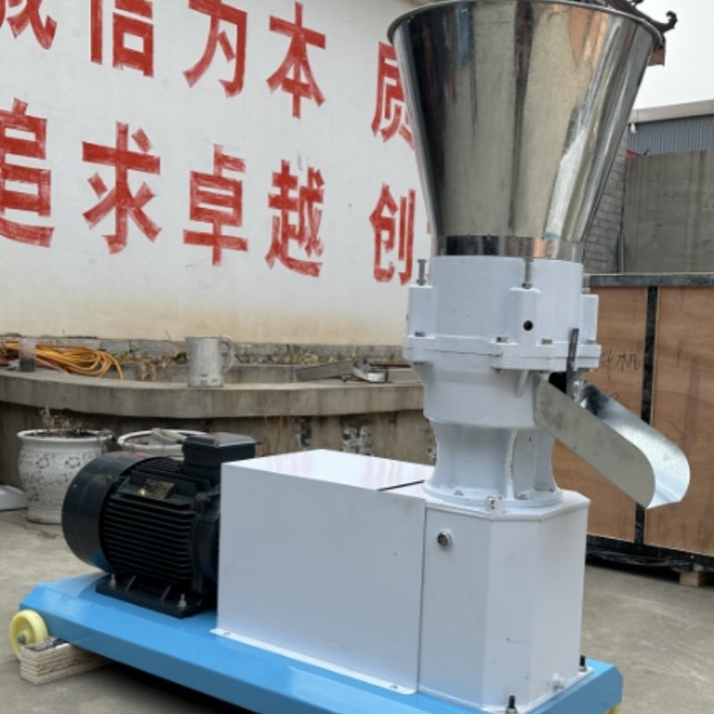 Automatic Lubrication System Pellet Mill Machine with Customized Voltage