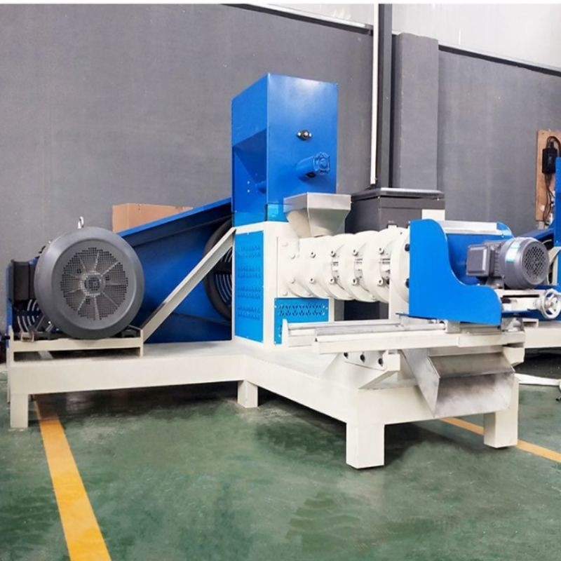 Capacity 50-2000kg/h Screw Type Industrial Feed Processing Extruder