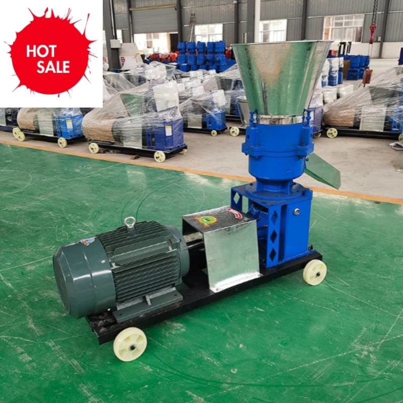 Model 210 Pellet Mill Machine With 7.5/11 KW Power And Automatic Lubrication System