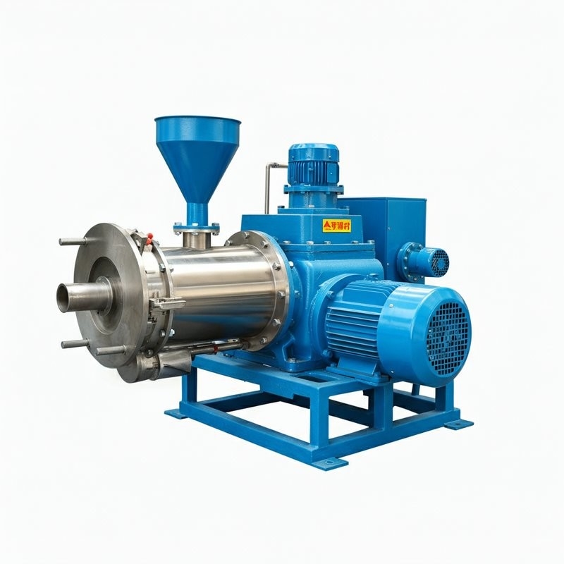 18.5kw Dry Type Fish Feed Extruder For 200 Kg/H Capacity And 0.4kw Cutting Power