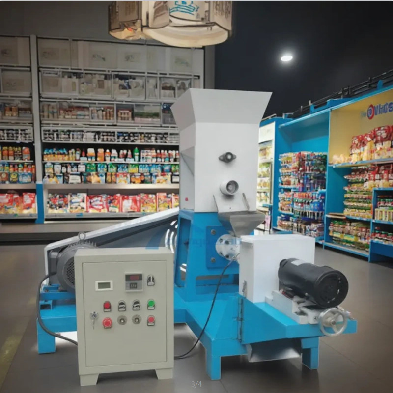 Automatic Stainless Steel Extruder Machine Puff Corn Balls Snacks Diesel Electric Power Used