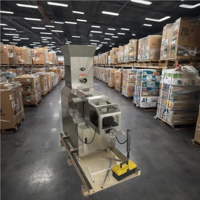 Automatic Stainless Steel Extruder Machine Puff Corn Balls Snacks Diesel Electric Power Used