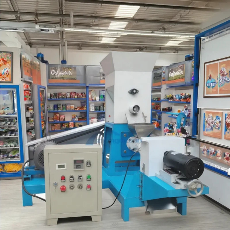 Automatic Stainless Steel Extruder Machine Puff Corn Balls Snacks Diesel Electric Power Used