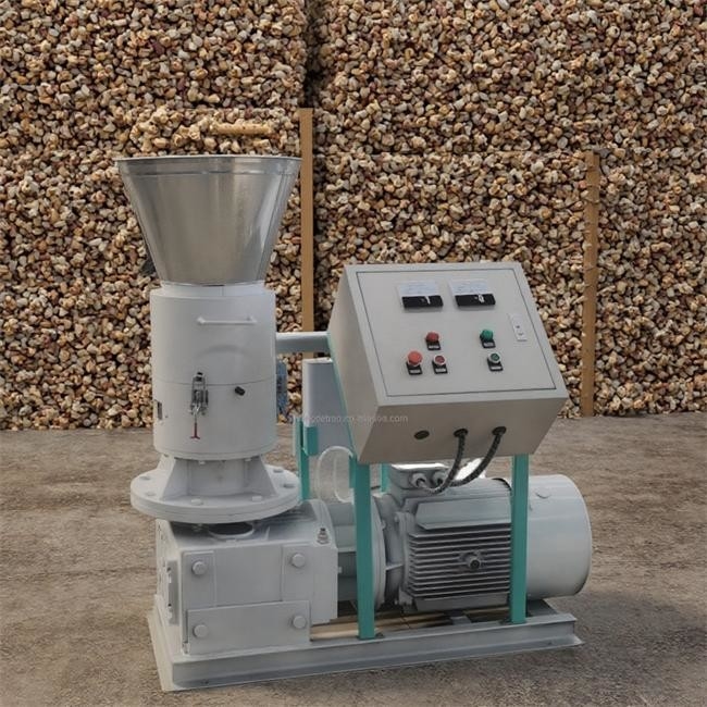 New Wood Granulator Machine Biomass Waste Sawdust Pellet Mill For Feed & Agriculture Industries
