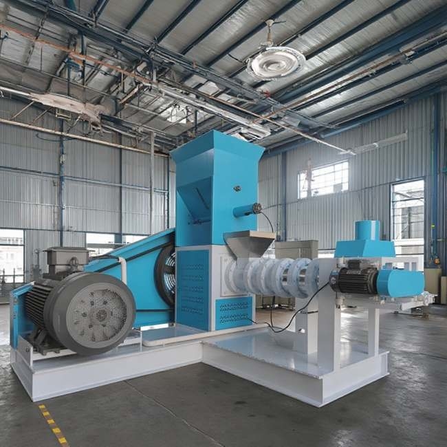 Shrimp Feed Production Dry Type Fish Feed Extruder With Stainless Steel And Carbon Steel