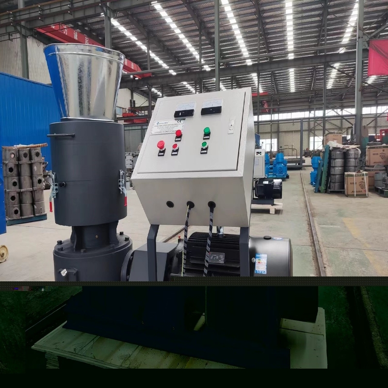 Easy Operation Feed Pellet Machine 800-1200kg/h Animal Feed Making Machine High Productivity Food Pellet Mill