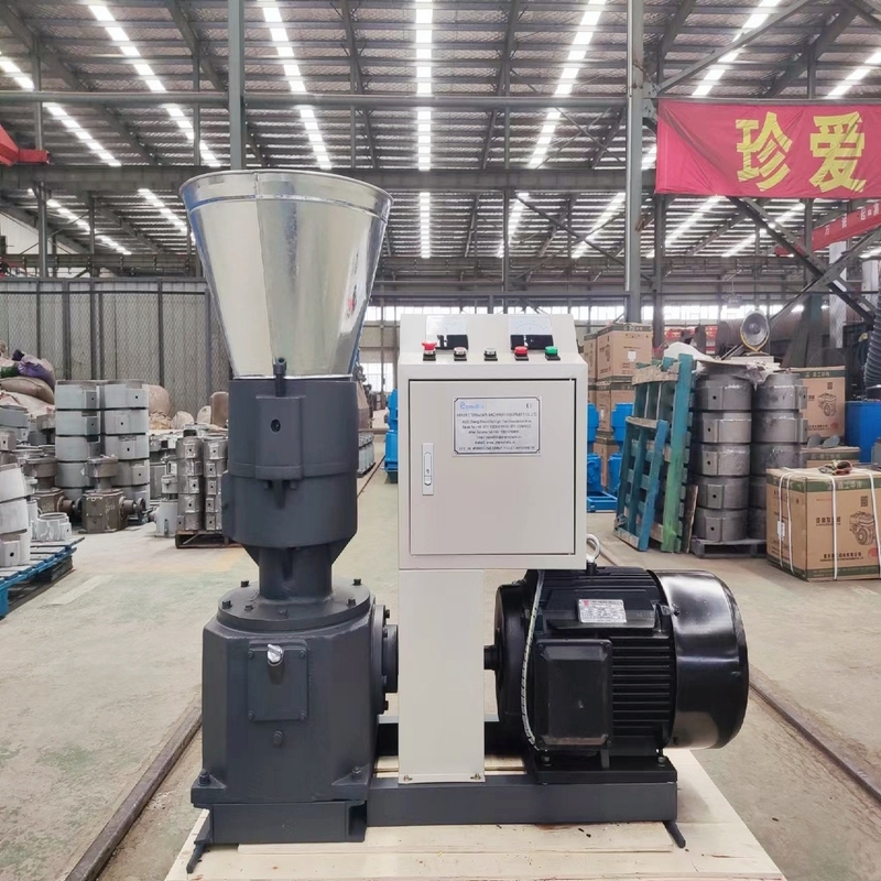 Brid Feed Making Machine Good Quality Feed Pellet Machine Easy Moving Wood Pellet Machine