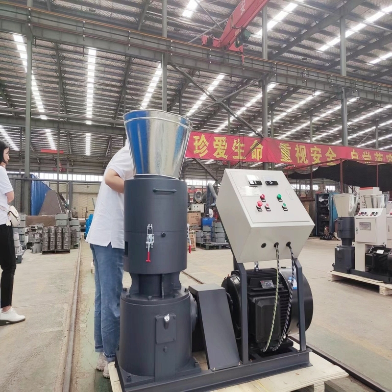 Brid Feed Making Machine Good Quality Feed Pellet Machine Easy Moving Wood Pellet Machine