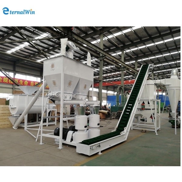 1000-5000kg/h Wood Pellet Making Machine Whole Set Wood Mill Production Line