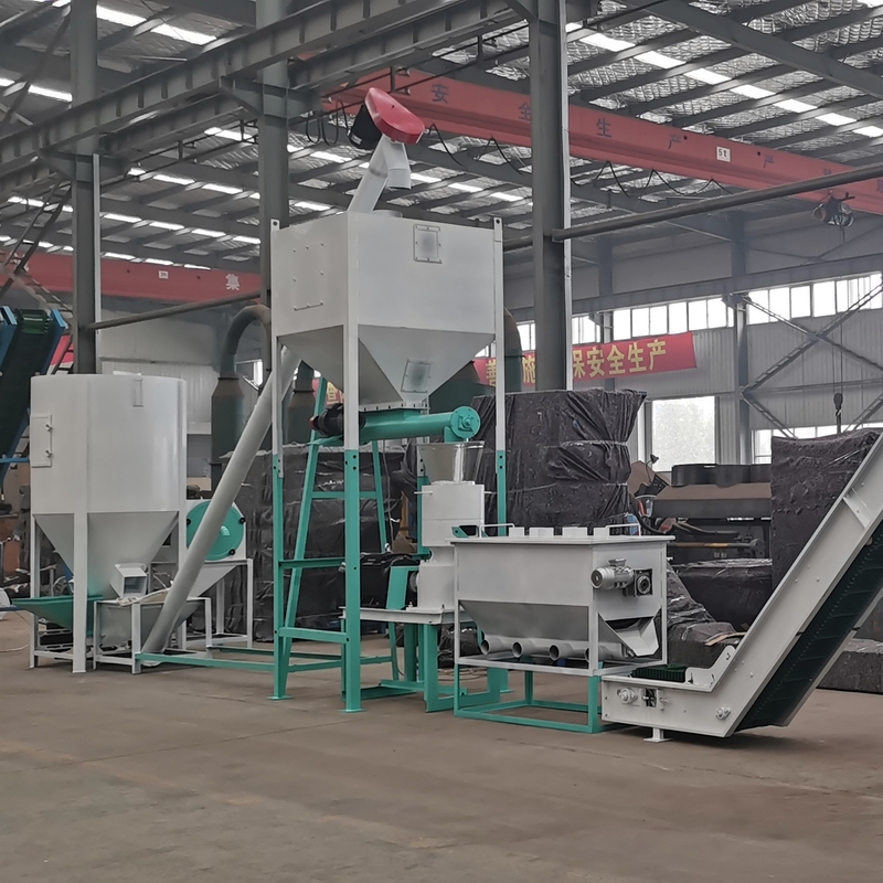Factory supply Chicken/Animal/Cow Feed Pellet Machine Production Line 1ton 2ton