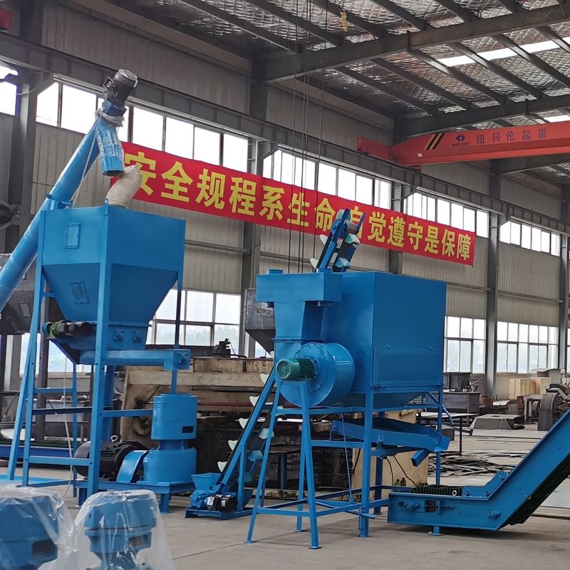 Customizable Animal Feed Pellet Production Line with Engineer Guide Installation and 380V/50Hz/3Phase Power Supply