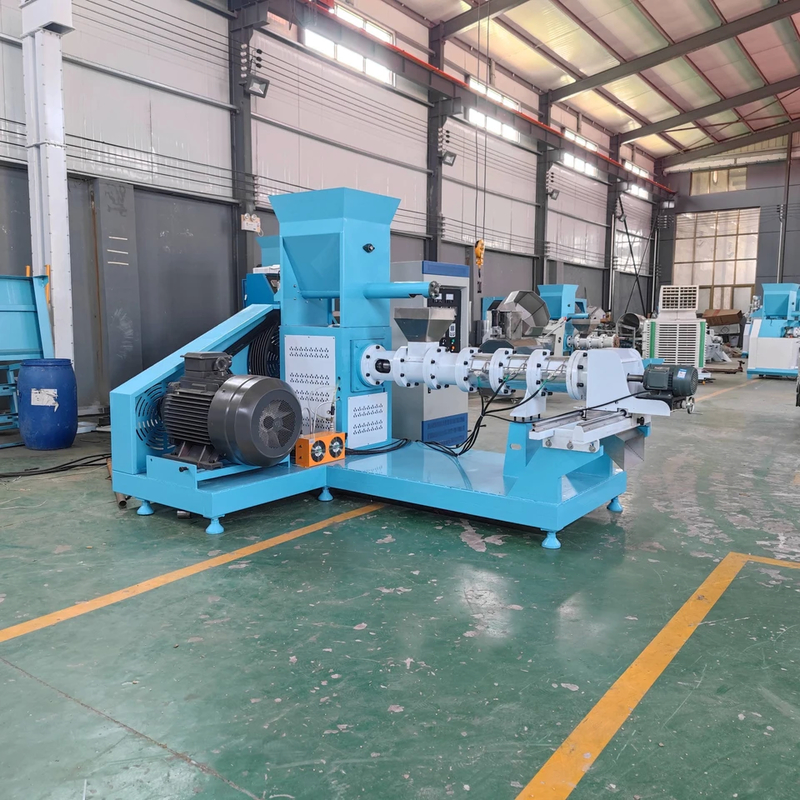 Dog Pet Extrusion Production Line Machinery Floating Fish Feed Production Line For Tilapia Fish Feed
