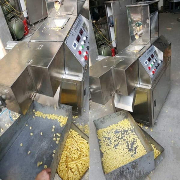 220V/380V Voltage Screw Food Extruder Machine for Corn Stick Puffing Manufacturing Plant